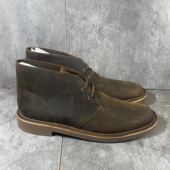 Clarks Other - New In Box Clarks Chukka Boots Men’s Bushacre 2 Beeswax